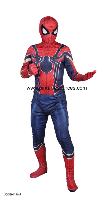 infinity war spiderman costume