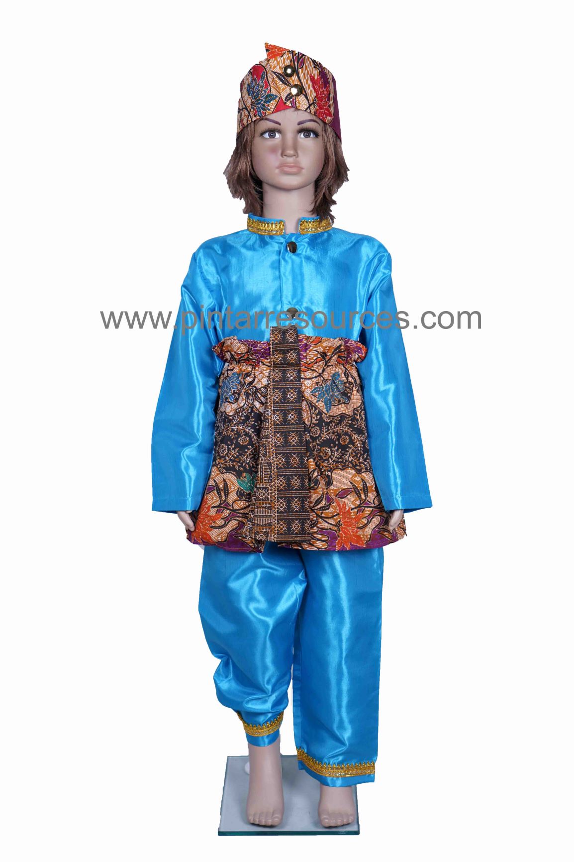 PS2011 Malay Traditional Costume Baju Melayu (6 Colours) - Pintar Resources